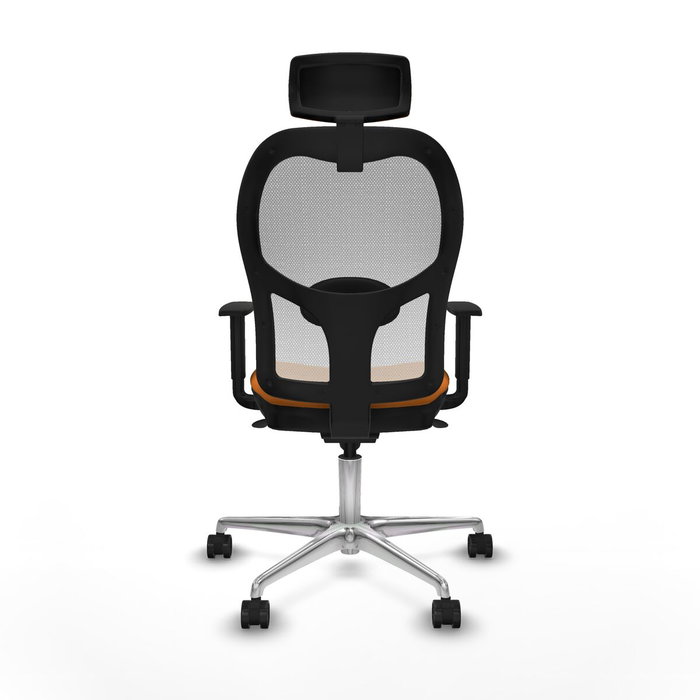 PIQUERAS Y CRESPO Silla de oficina Jorquera Naranja y Blanco PIQUERAS Y CRESPO Silla de oficina Jorquera Naranja y Blanco