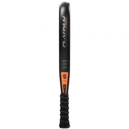 Siux Pala de Pádel Platinum Revolution 24K Negra y Naranja Carbono Alta Potencia y Control