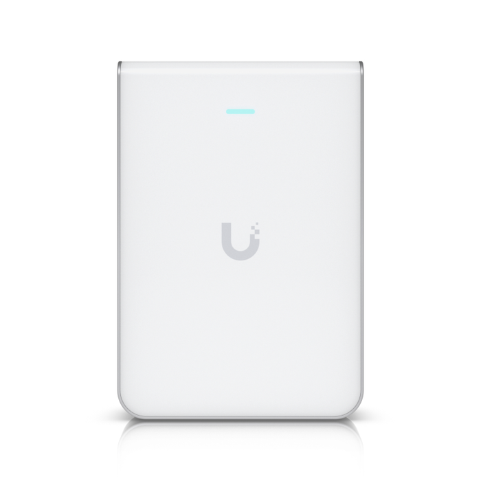 Ubiquiti U7 Pro Wall Punto de Acceso WiFi 6E, 5700 Mbit/s, Doble Banda 2.4/5/6 GHz, PoE, Blanco Ubiquiti U7 Pro Wall Punto de Acceso WiFi 6E, 5700 Mbit/s, Doble Banda 2.4/5/6 GHz, PoE, Blanco