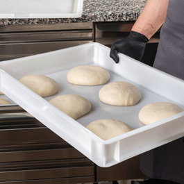 CAMBRO Caja de masa para pizza 60 x 40 x 9,5 cm - Blanco