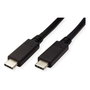 ROLINE Cable USB 3.2 Gen 2 USB C a USB C 1m 100W PD