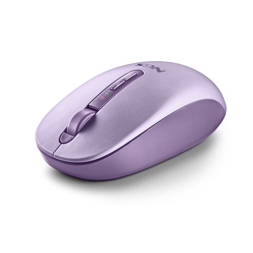NGS Fog Dual Ratón Ergonómico Inalámbrico Púrpura