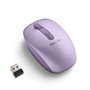 NGS Fog Dual Ratón Ergonómico Inalámbrico Púrpura