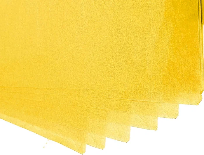 Liderpapel Papel seda 52x76cm 18g/m2 bolsa 5 hojas amarillo