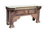 DKD Home Decor Consola 54 x 91 x 182 cm Blanco Mango