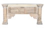 DKD Home Decor Consola 54 x 91 x 182 cm Blanco Mango