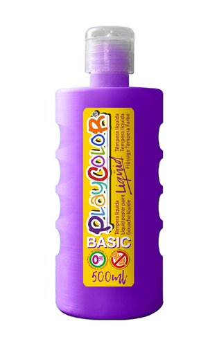 Tempera Playcolor Liqüid Liquida 500 Ml (Botella) Violeta (Set de 6) Tempera Playcolor Liqüid Liquida 500 Ml (Botella) Violeta (Set de 6)