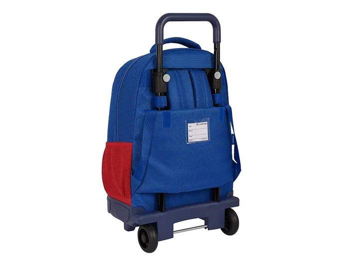 Safta Mochila FC Barcelona 2 Equipación 23/24 Grande con Ruedas Compact Extraíbles 220x330x450 mm
