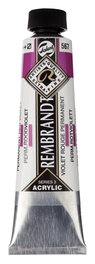 Rembrandt Pintura Acrílica Violeta Rojizo Permanente 567 40 ml