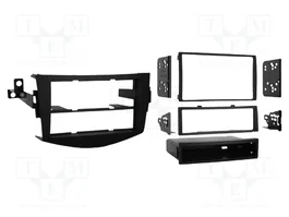 ACV Bastidor de montaje de radio 2 DIN para Toyota RAV4 (2006-2013) Negro