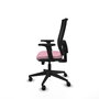 PIQUERAS Y CRESPO Silla de oficina Horna Rosa con mecanismo Sincro/Traslack