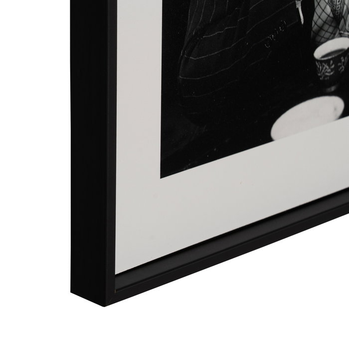 Cuadro Impresión 2/M Negro Madera 60 X 3 X 40 cm (Set de 2)