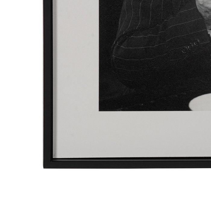 Cuadro Impresión 2/M Negro Madera 60 X 3 X 40 cm (Set de 2)