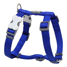 Red Dingo Petral Liso Rd Azul Marino Nylon 25mm Cuello: 62-109 cm, Cuerpo: 71-113 cm