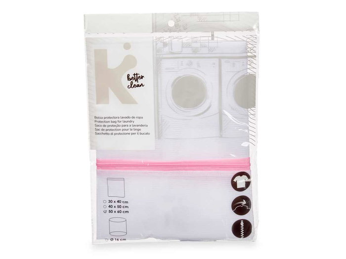 Kipit Bolsa Lavadora 50x60 cm, Poliester, Colores Surtidos (Set de 48)