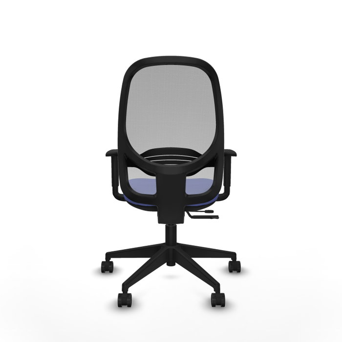 PIQUERAS Y CRESPO Silla de oficina Cilanco con mecanismo Sincro/Traslack, Azul claro y Gris PIQUERAS Y CRESPO Silla de oficina Cilanco con mecanismo Sincro/Traslack, Azul claro y Gris