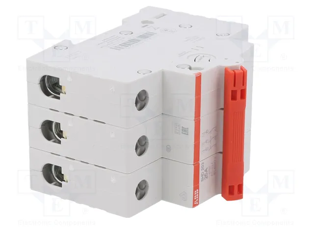 ABB SHD200 Interruptor de aislamiento de 3 polos, 25A, 415VAC ABB SHD200 Interruptor de aislamiento de 3 polos, 25A, 415VAC