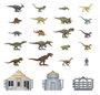 Mattel Jurassic Park Minis Calendario de Adviento Island Visitor