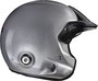 Casco Venti Trophy Jet Con Clips Hans Composite Snell2020 Fia 8859-15 Fia Gris-Interior Negro 55 STIAA0112AG2T55