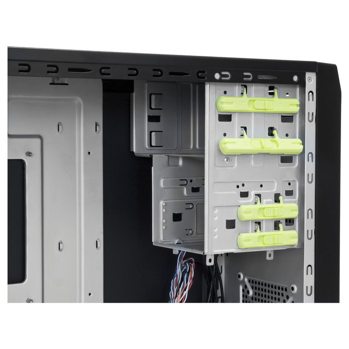 Chieftec CG-04B-OP Midi Tower PC Negro para ATX y micro ATX