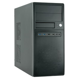 Chieftec CG-04B-OP Midi Tower PC Negro para ATX y micro ATX
