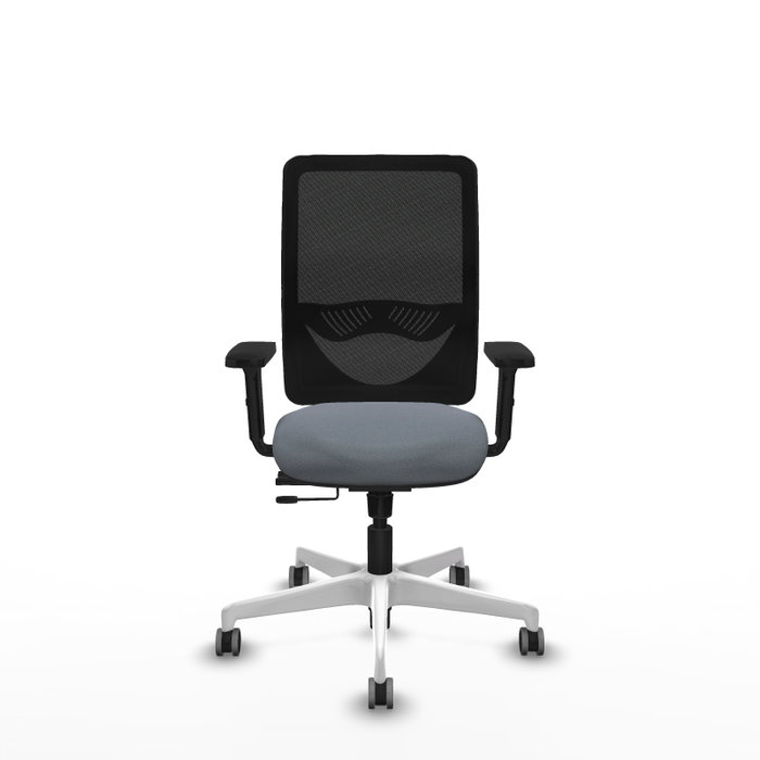 PIQUERAS Y CRESPO Silla de oficina Zulema Gris y Negro