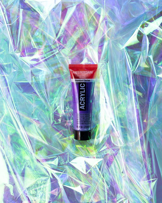 Amsterdam Estuche de pinturas acrílicas colores metálicos serie Standard 6 x 20 ml Amsterdam Estuche de pinturas acrílicas colores metálicos serie Standard 6 x 20 ml