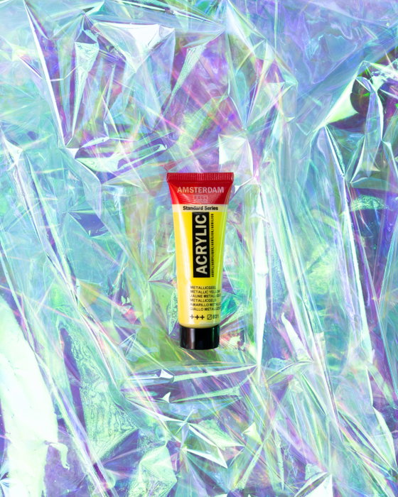 Amsterdam Estuche de pinturas acrílicas colores metálicos serie Standard 6 x 20 ml Amsterdam Estuche de pinturas acrílicas colores metálicos serie Standard 6 x 20 ml