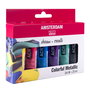 Amsterdam Estuche de pinturas acrílicas colores metálicos serie Standard 6 x 20 ml