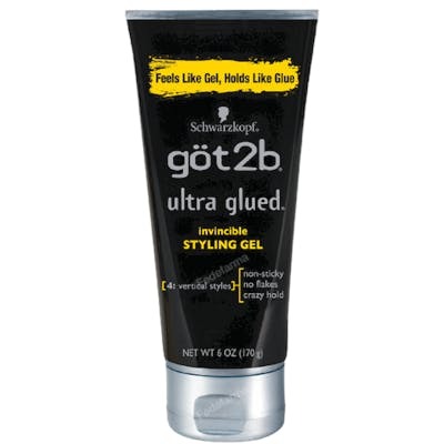 Schwarzkopf GOT2B ULTRA GLUED gel de peinado super resistente, fijación máxima 48h, 150 ml Schwarzkopf GOT2B ULTRA GLUED gel de peinado super resistente, fijación máxima 48h, 150 ml