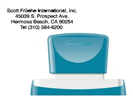 X'stamper Sello Quix Personalizable Color Negro Medidas 28x78 mm Q-24