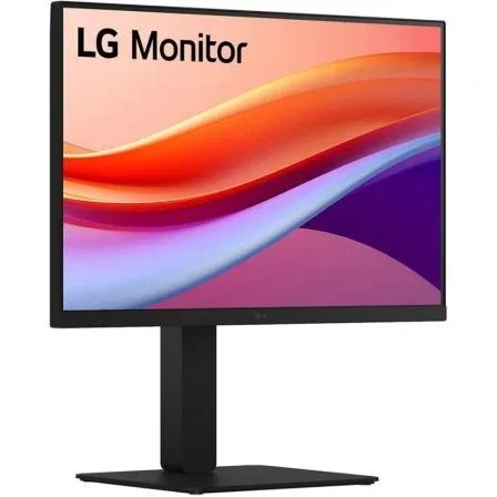 LG 24BA55W-B Monitor Profesional IPS 24" WUXGA 1920x1200 16:10, Base Ergonómica Regulable en Altura, Hub USB 3.2, Altavoces, HDR10, sRGB 99%