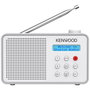 Kenwood CR-M25DAB Radio Portátil DAB+ con Bluetooth y Alerta ASA, Blanco