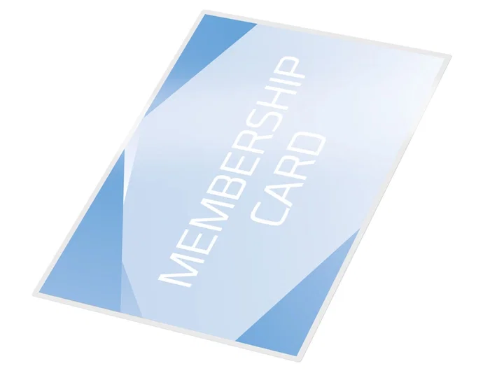 Gbc Bolsa de plastificar para tarjetas de crédito 54 x 86 mm 2x125 micras caja de 100 unidades