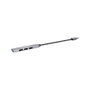 MANHATTAN Hub USB-A de 4 puertos (1x USB 3.2 Gen 1 + 3x USB 2.0) Gris