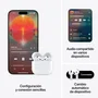 Apple AirPods (4ª Generación) Auriculares True Wireless Blanco - Chip H2, Audio Espacial, Aislamiento de Voz, IP54, 30h Autonomía, Carga USB-C