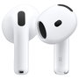 Apple AirPods (4ª generación), auriculares inalámbricos Bluetooth 5.3 TWS True Wireless Stereo con chip H2, resistencia IP54, autonomía 30 horas, color blanco