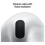 Apple AirPods (4ª generación), auriculares inalámbricos Bluetooth 5.3 TWS True Wireless Stereo con chip H2, resistencia IP54, autonomía 30 horas, color blanco