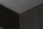 DKD Home Decor Mueble TV Moderno Marron Oscuro Blanco Mango 140x35x50 cm