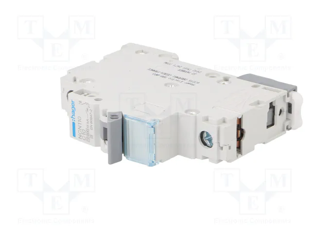 HAGER Interruptor magnetotérmico NCN 10A 1 polo 10kA