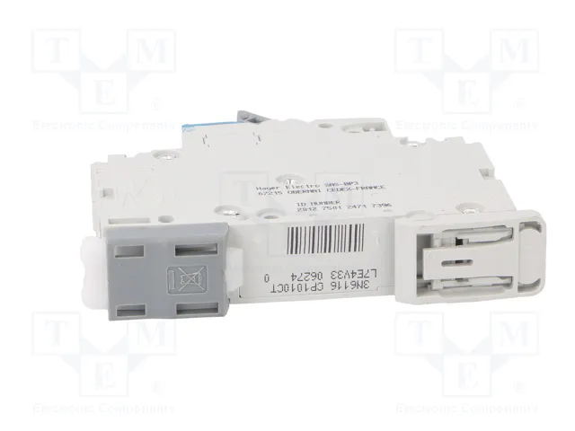 HAGER Interruptor magnetotérmico NCN 10A 1 polo 10kA