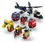 LEGO City Remix Helicóptero, Camión de Bomberos y Submarino 60462