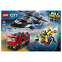 LEGO City Remix Helicóptero, Camión de Bomberos y Submarino 60462