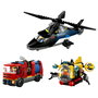 LEGO City Remix Helicóptero, Camión de Bomberos y Submarino 60462