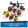 LEGO City Remix Helicóptero, Camión de Bomberos y Submarino 60462