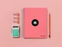 Antartik Cuaderno Espiral A5 Micro 120 Hojas Liso Color Coral