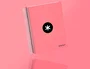 Antartik Cuaderno Espiral A5 Micro 120 Hojas Liso Color Coral