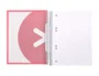 Antartik Cuaderno Espiral A5 Micro 120 Hojas Liso Color Coral
