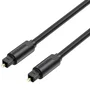 Vention Cable de audio de fibra óptica Baebi 3m Negro