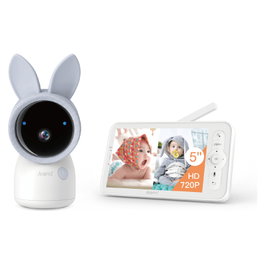 Arenti AInanny A4 Kit Plus con Pantalla LCD de 5 Pulgadas y Wi-Fi, Blanco